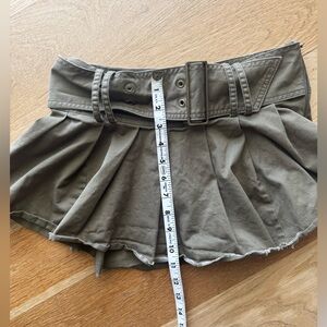 BDG Olive Green pleated Skirt XS